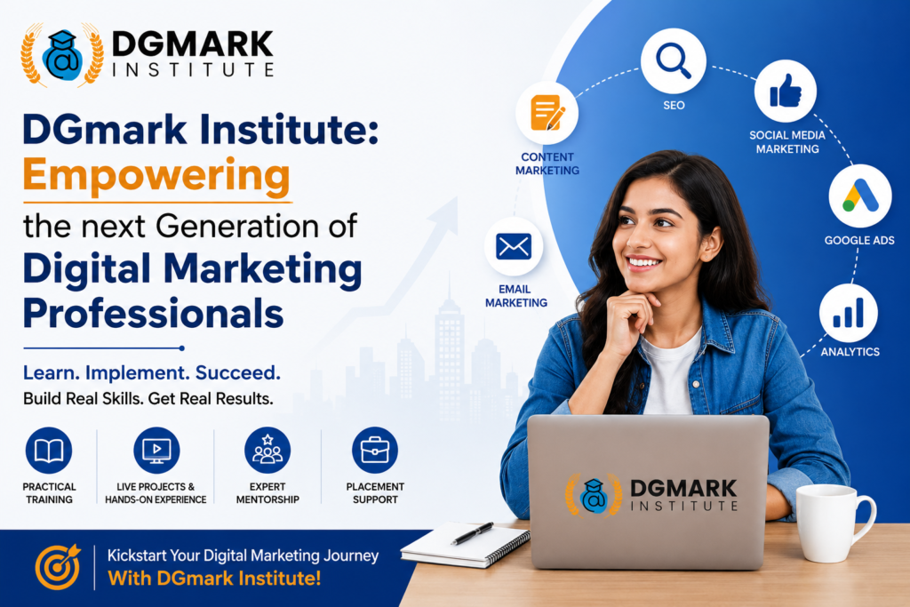 DGmark Institute: Empowering the Next Generation of Digital Marketing Professionals