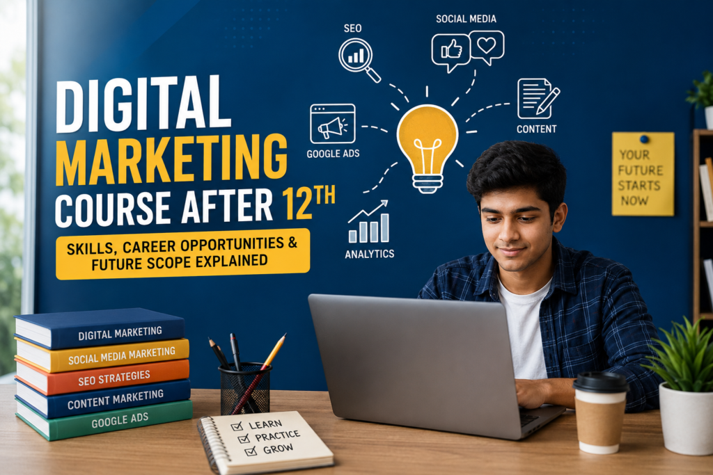 Digital Marketing Course After 12th: Skills, Career Opportunities & Future Scope Explained